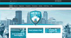 Desktop Screenshot of parkvalleyunitedfc.org
